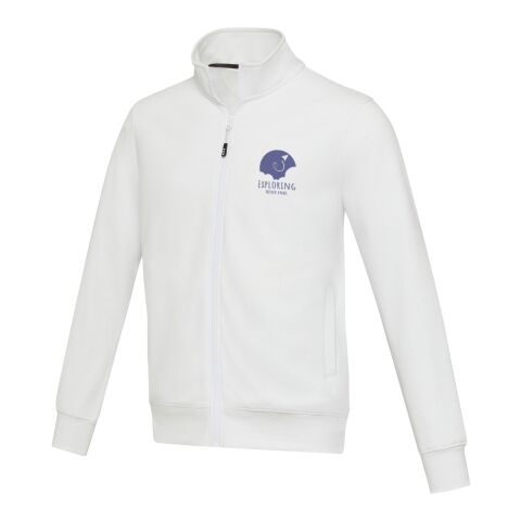 Galena Sweatjacke aus recyceltem Material Unisex Standard | weiss | 3XL | ohne Werbeanbringung | Nicht verfügbar | Nicht verfügbar | Nicht verfügbar