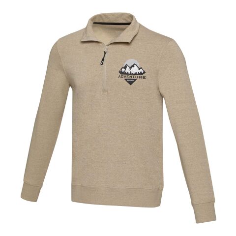 Tin Aware™ Pullover mit Half-Zip Reißverschluss aus recyceltem Material Unisex 
