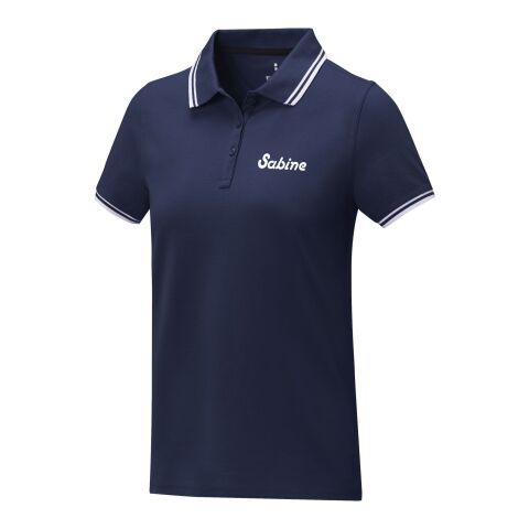 Amarago Polo mit abgesetztem Rand für Damen Standard | navy | M | ohne Werbeanbringung | Nicht verfügbar | Nicht verfügbar | Nicht verfügbar