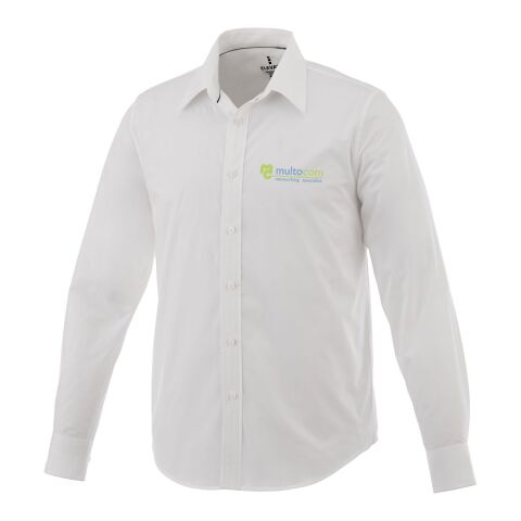 Hamell langärmliges Hemd Standard | weiß | XS | ohne Werbeanbringung | Nicht verfügbar | Nicht verfügbar | Nicht verfügbar