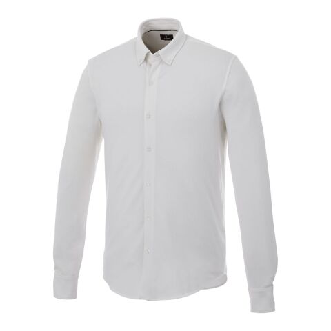 Bigelow langärmliges Hemd Standard | weiß | S | ohne Werbeanbringung | Nicht verfügbar | Nicht verfügbar | Nicht verfügbar