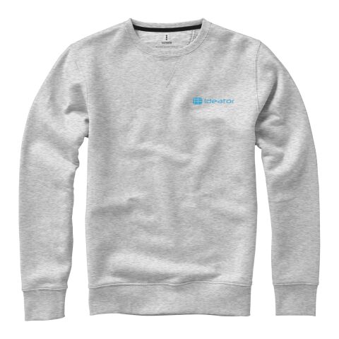 Surrey Sweater mit Rundhalsausschnitt Standard | grau meliert | XL | ohne Werbeanbringung | Nicht verfügbar | Nicht verfügbar | Nicht verfügbar