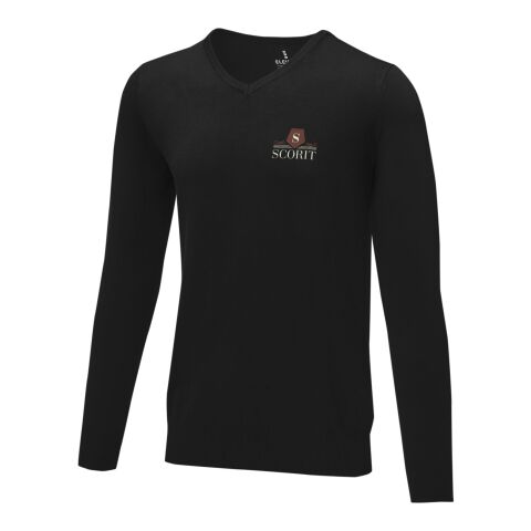 Stanton Pullover mit V-Ausschnitt für Herren schwarz | XS | ohne Werbeanbringung | Nicht verfügbar | Nicht verfügbar | Nicht verfügbar