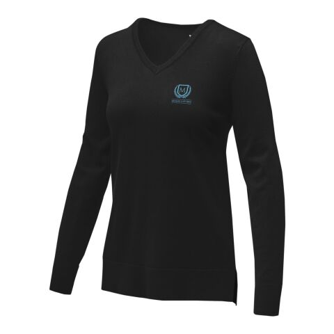Stanton Pullover mit V-Ausschnitt für Damen schwarz | L | ohne Werbeanbringung | Nicht verfügbar | Nicht verfügbar | Nicht verfügbar