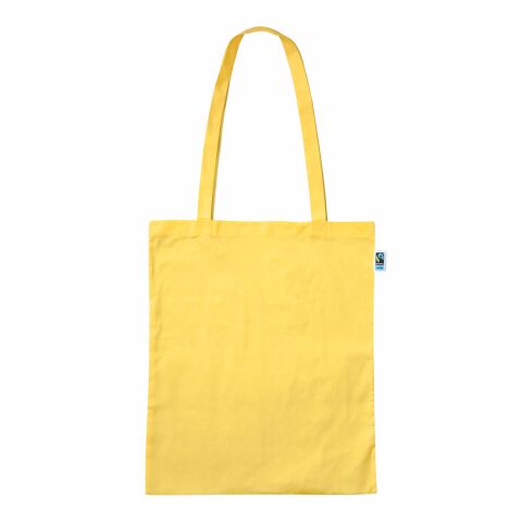Fairtrade-Baumwolltasche lange Henkel 