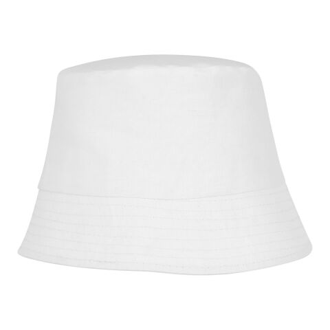 Werbeartikel Solaris Sonnenhut – absolutes weiss – mit Logo bedruckt