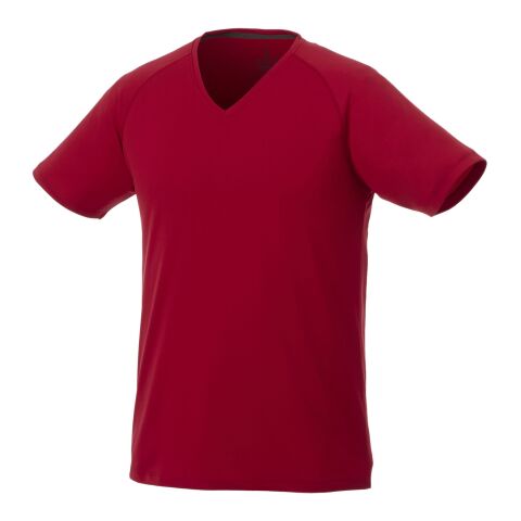 Amery V–Ausschnitt T-Shirt cool fit für Herren rot | XL | ohne Werbeanbringung | Nicht verfügbar | Nicht verfügbar | Nicht verfügbar