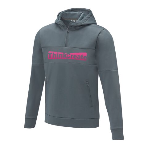 Sayan Kapuzenpullover mit halbem Reißverschluss für Herren