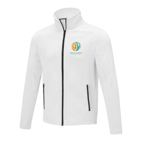Zelus Fleecejacke für Herren Standard | weiss | 2XL | ohne Werbeanbringung | Nicht verfügbar | Nicht verfügbar | Nicht verfügbar