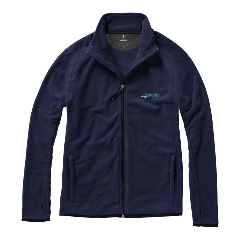48h Express-Druck Werbeartikel Brossard Fleecejacke – navy – XL – mit Logo bedruckt