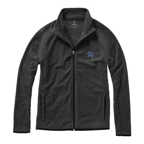 48h Express-Druck Werbeartikel Brossard Fleecejacke – anthrazit – XXL – mit Logo bedruckt