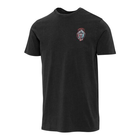 Nanaimo Kurzärmeliges T-Shirt für Herren im Washed Look, 160 g/m2 Standard | Schwarz | L | ohne Werbeanbringung | Nicht verfügbar | Nicht verfügbar | Nicht verfügbar