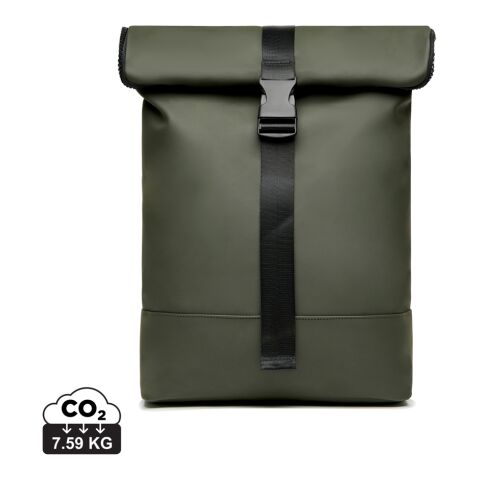 Werbeartikel VINGA Baltimore Fahrradtasche – grün – mit Logo bedruckt