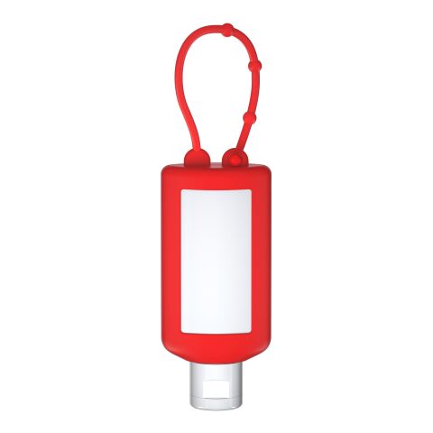 50 ml Bumper rot - Sonnenmilch LSF 50 (sensitiv) - Body Label Rot | ohne Werbeanbringung | Rot