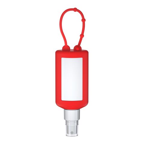 50 ml Bumper rot - Sonnenschutzspray LSF 50 - Body Label Rot | ohne Werbeanbringung | Rot
