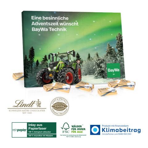 Tisch-Adventskalender Lindt „Select Edition“ Organic
