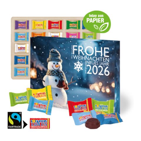 Adventskalender Mit Tony&#039;S Schokolade bunt | 4C Digital-/Offsetdruck