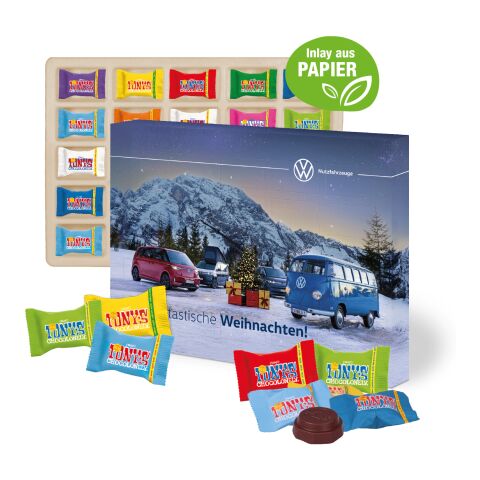 Adventskalender mit Tony's Schokolade, Inlay aus Papier