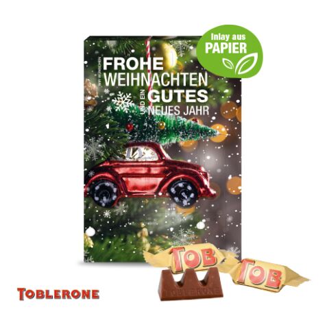 Adventskalender Mit Toblerone Milch bunt | 4C Digital-/Offsetdruck
