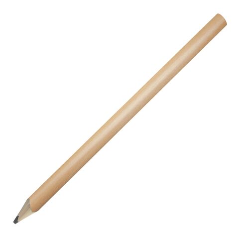 Zimmermannsbleistift, 24 cm hellbraun | ohne Werbeanbringung | oval