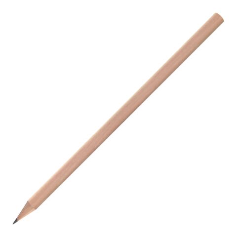Bleistift, natur, rund ohne Werbeanbringung