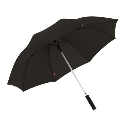 Werbeartikel doppler Alu Golf AC – schwarz – mit Logo bedruckt