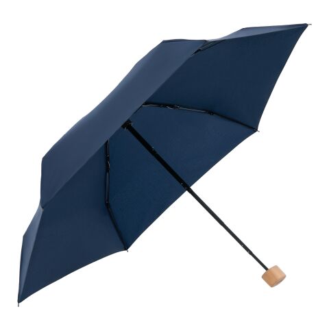 Werbeartikel doppler Nature Mini cork – marineblau – mit Logo bedruckt