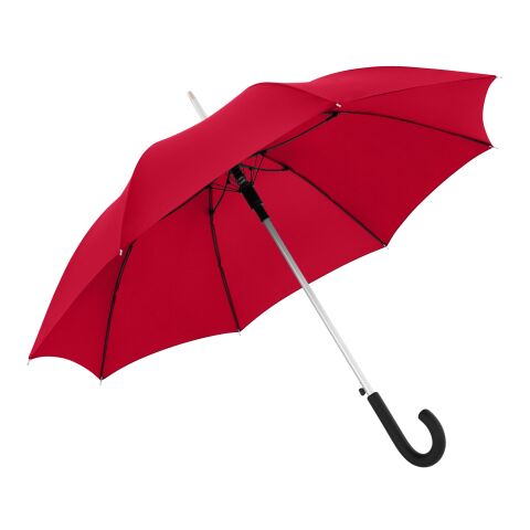 Werbeartikel doppler Alu Long AC – rot – mit Logo bedruckt