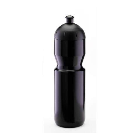 Werbeartikel Bulb Flasche B1 750 ml – Schwarz – mit Logo bedruckt