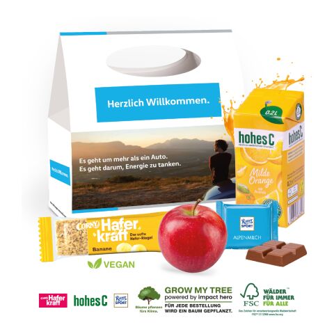 Snack Pack „To Go” bunt | 4C Digital-/Offsetdruck