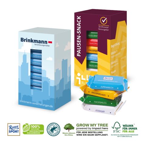 Ritter Sport „Mini”, 10Er bunt | 4C Digital-/Offsetdruck