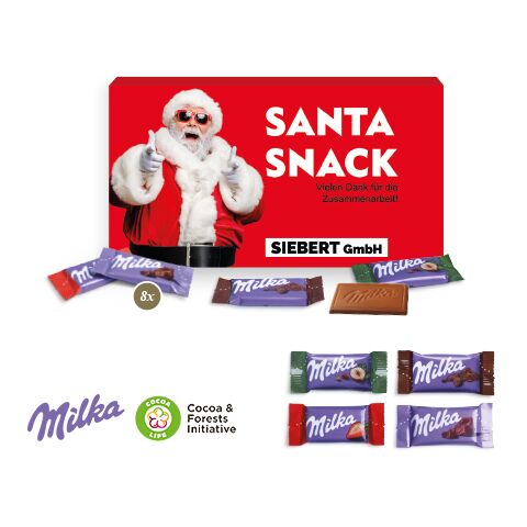 Milka Schokotäfelchen In Präsentbox bunt | 4C Digital-/Offsetdruck