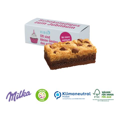 Milka Mini Schoko-Kuchen „Choco Brookie“, Klimaneutral, FSC® ohne Werbeanbringung