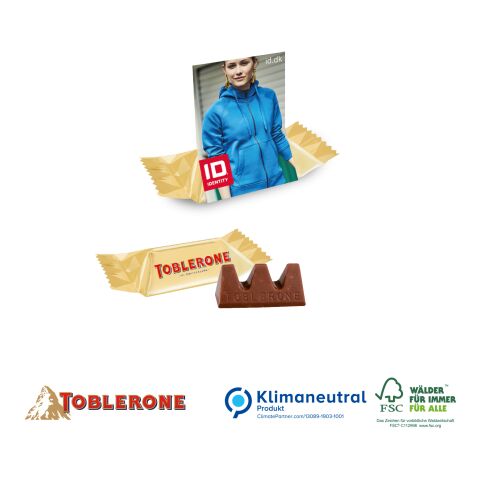 TOBLERONE Minis im Werbeaufsteller, Klimaneutral, FSC® 4C Digital-/Offsetdruck