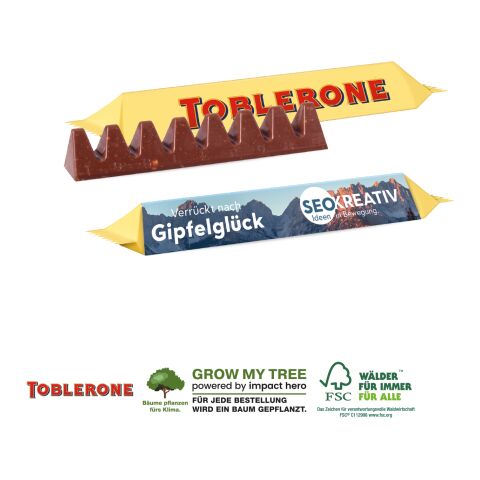 Toblerone Riegel, 35 G bunt | 4C Digital-/Offsetdruck