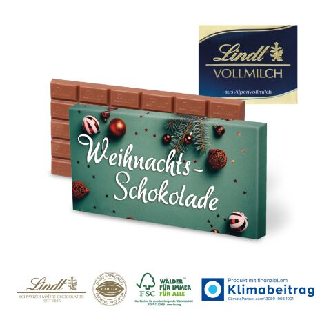 Premium Schokolade von Lindt, 100 g bunt | ohne Werbeanbringung