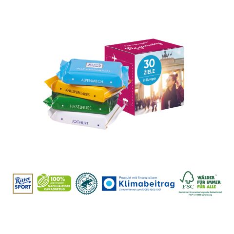 Ritter SPORT Mini, 5er, Klimaneutral, FSC® 4C Digital-/Offsetdruck