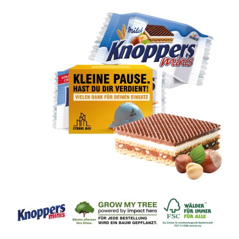 Knoppers Mini bunt | 4C Digital-/Offsetdruck