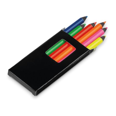 MEMLING. Bleistiftbox mit 6 Buntstiften