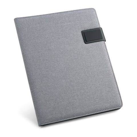 RIORDAN. A4-Schreibmappe aus Leinenimitat und PU mit linierte Seiten Schreibblock