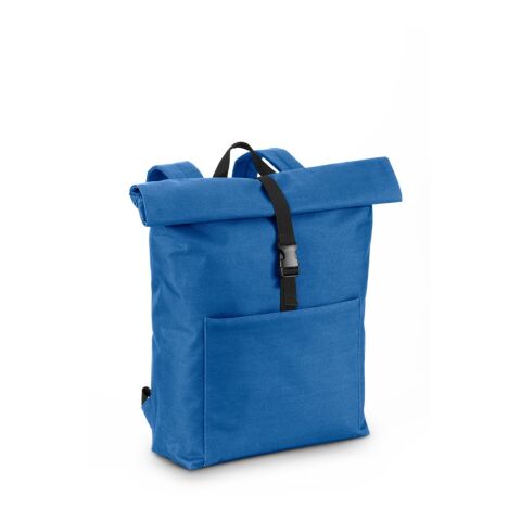 Werbeartikel ATENAS. Laptop-Rucksack aus 600D 17'3" – Königsblau – mit Logo bedruckt