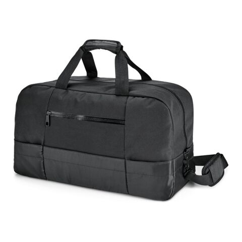 ZIPPERS SPORT. Business Sporttasche aus 840D-Jacquard und 300D Polyester schwarz | ohne Werbeanbringung | Nicht verfügbar | Nicht verfügbar | Nicht verfügbar