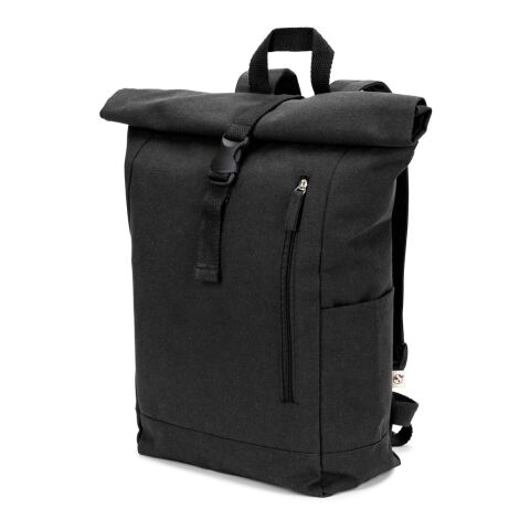 SAINT. Roll-Top-Rucksack aus recyceltem Baumwolle und recyceltem Polyester (380 g/m²)