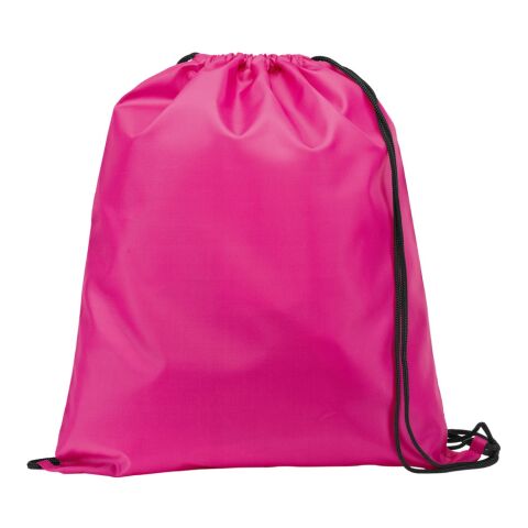 CARNABY. 210D Rucksacktasche mit schwarzen Zugbändern