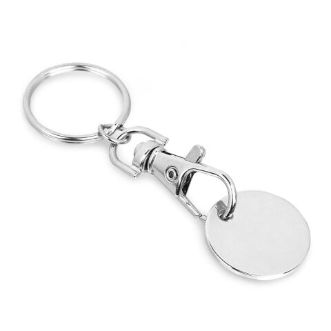 FIDO. Schlüsselanhänger aus Metall Silber | ohne Werbeanbringung | Nicht verfügbar | Nicht verfügbar | Nicht verfügbar