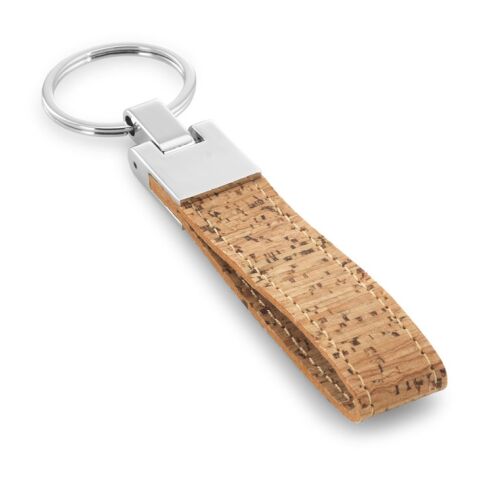 CORKS. Schlüsselanhänger aus Kork und Metall Natur | ohne Werbeanbringung | Nicht verfügbar | Nicht verfügbar | Nicht verfügbar