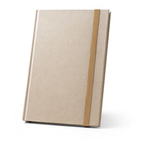 DICKINSON. A5-Notizbuch mit festem Einband, hergestellt aus Zuckerrohrpapier (80 % zuckerrohr) mit linierten Seiten