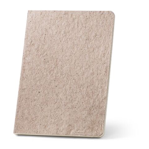 TEAPAD SEMI-RIGID. Notizbuch A5 mit semi-flexiblem Cover aus Teeblattverwertung (65%)