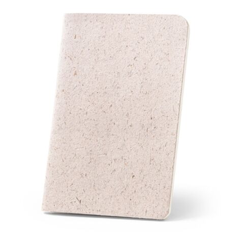 ORGANIC SOFT. Notizbuch A6 mit flexiblem Cover aus Elefantendung (80%) Naturhell | ohne Werbeanbringung | Nicht verfügbar | Nicht verfügbar | Nicht verfügbar