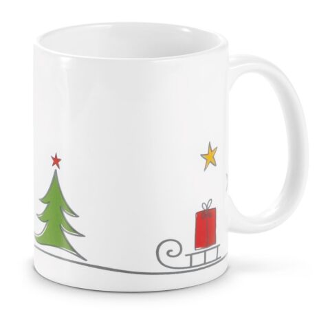 ANCELLE. Weihnachtliche Tasse